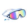 Kids Swim Goggles with Nose Clip And Earplug Anti-Fog UV Protection Pool Glasses Anti Shattered Lens for Boys Girls
