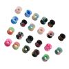 11 пар 6 мм набор для растягивания ушей, различные цвета, мягкий силиконовый расширитель для ушей, украшения для пирсинга
