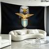 SS Lazio Wall Tapestry Aesthetic Wall Hanging Printed Fabric Blanket Decorative Tapestries for Bedroom Living Room Home Decor