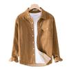Men’s Japanese-Style Corduroy Long-Sleeve Jacket - Casual Autumn Trend