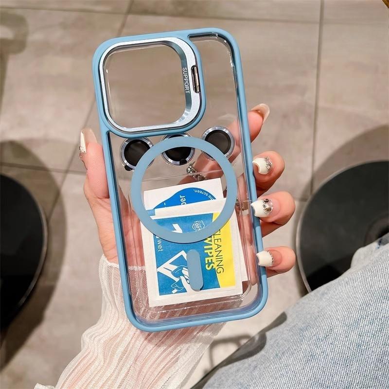 Подходит для чехла для мобильного телефона Apple 16 Магнитная присоска Кронштейн U1 с плёнкой для объектива Защитный чехол для iPhone14promax из ПК 15