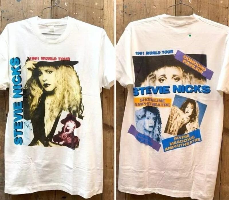 Stevie Nicks 90s Retro style 2 Side Unisex Short Sleeve Unisex T shirt S5XL Unisex T-Shirt