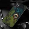 Phone Case For Samsung Galaxy S26 S25 S24 S23 S22 S21 Ultra S24 S23 S22 S21 S25 Plus S24 FE Trippy blue alien eyes