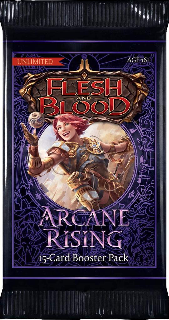 Flesh Blood Arcane Rising Unlimited Booster Display 24 набора усилителей и