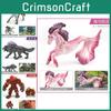 Captivating Realistic Magma Golem Shadow Wolf Griffin And Seahorse Pvc Model Toy