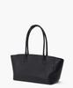 Flor Mag Leather Tote Bag Black
