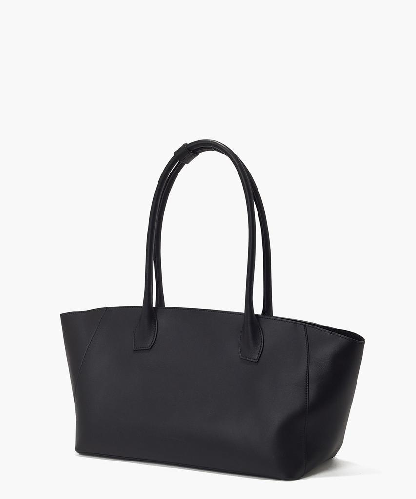 Flor Mag Leather Tote Bag Black
