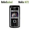 Восстановленный Оригинальный Nokia N72 2G Мобильный телефон с 1 SIM