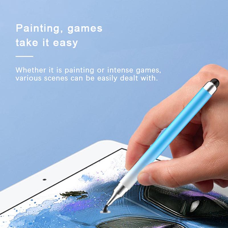 2 в 1 стилус для мобильного телефона, планшета, емкостный сенсорный карандаш для универсального телефона Android, карандаш для рисования экрана