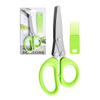 Multi Functional Stainless Steel 3 5 Layer Kitchen Scissors for Pepper Scallion Laver Cutting Chopping Cooking Tool