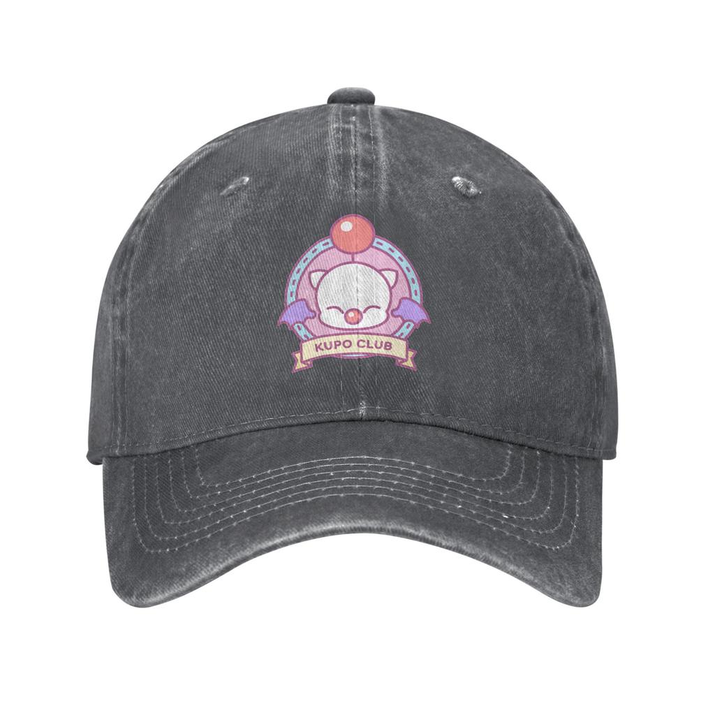 kupo club City Roaming Baseball cap Protects The Forehead Street Cool Vintage Denim Hat