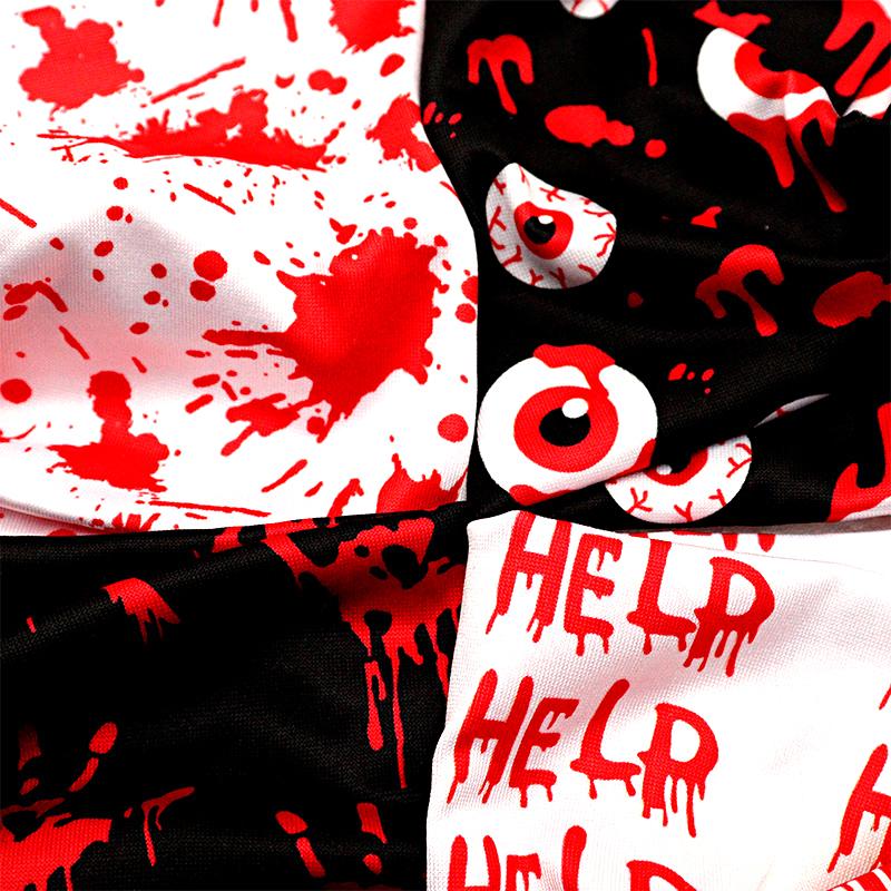 1 шт. Хеллоуин кровь повязка на голову эластичный уличный впитывающий пот галстук завязанный шарф для волос