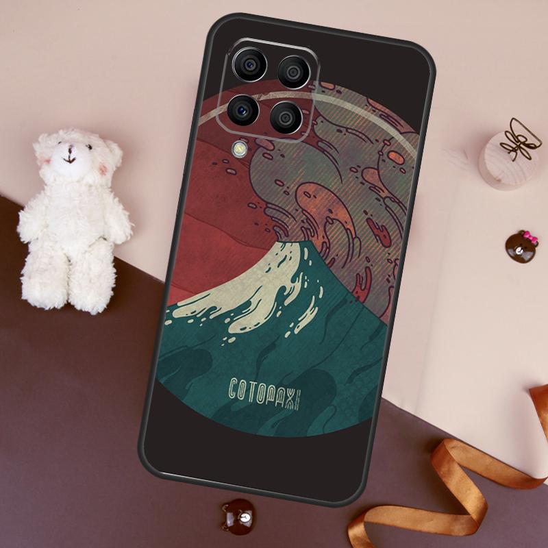 Японское искусство Гора Фудзи Чехол Для Samsung Galaxy M06 M53 M13 M31 M11 M35 M55 M15 M56 M36 M16 M12 M32 M52 M14 M34 M54