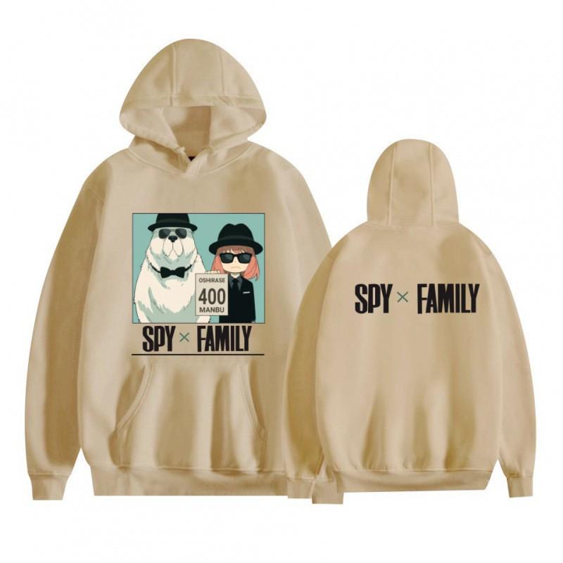 Худи с капюшоном Anya Fun из Spy x Family с флисовой подкладкой