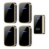 International Wireless Multi-Plug Doorbell: EU/US/UK/AU-Ready with 433 MHz Range