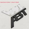 3D Металлический Логотип Значок ABT На Багажник Автомобиля Переднюю Решетку Для T6 S5 RS7 C8 Q8 RS6 SQ5 Q5 Q7 RS4 A3 8V A6 Наклейка ABT Аксессуары