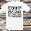 230 Gsm 100% Cotton Engineer Party Novelty Joke Father S Day T Shirt Vintage Retro Cool Gift Mens Womens Unisex Cartoon Anime Top Tee B621