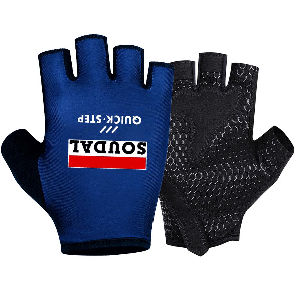 New TERKKK Cycling Gloves Quick step Team Bike Gloves Half Finger MTB Fitness Glove Running Fitness Riding Bicycle Sports Gloves