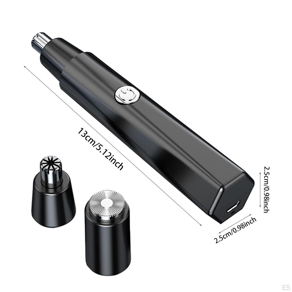 Компактный триммер для носа для путешествий — бережное удаление волос