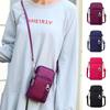 Casual Small Shoulder Bag Women Cell Phone Pocket Case Waterproof Nylon Sport Arm Package Mini Messenger Purse Crossbody Handbag