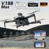 Новый дрон V198MAX GPS 8K HD Аэрофотосъемка Двойная камера Бесколлекторный квадрокоптер 5G WIFI 360° Лазерное интеллектуальное избегание препятствий Воздушная оптическая игрушка