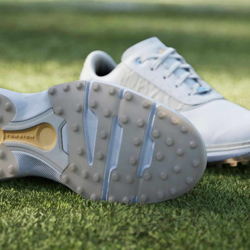 adidas MC70 SPIKELESS GOLF HP7086 Women's Performance Sports Shoes Cloud White / Alumina / Ice Tangerine