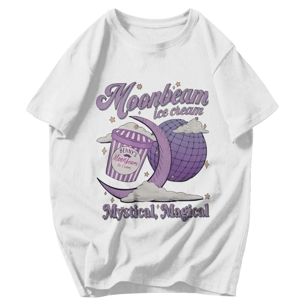 Men T Shirt Benson Boone Moonbeam Ice Cream Tour Album 2025 Vintage Pops Y2K Graphic Customized Unisex Tops T Shirts