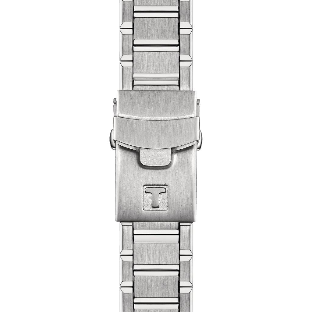 Tissot Мужские модные часы из нержавеющей стали с синим циферблатом T141.807.11.041.00