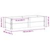 Planting Box 150x50 cm Solid Pine Wood