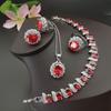 Set of European and American Versatile Hot Selling Crystal Zircon Necklaces
