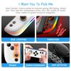 Magnetic RGB Joypad Controller for Switch 2 Compatible Console with Wrist Strap