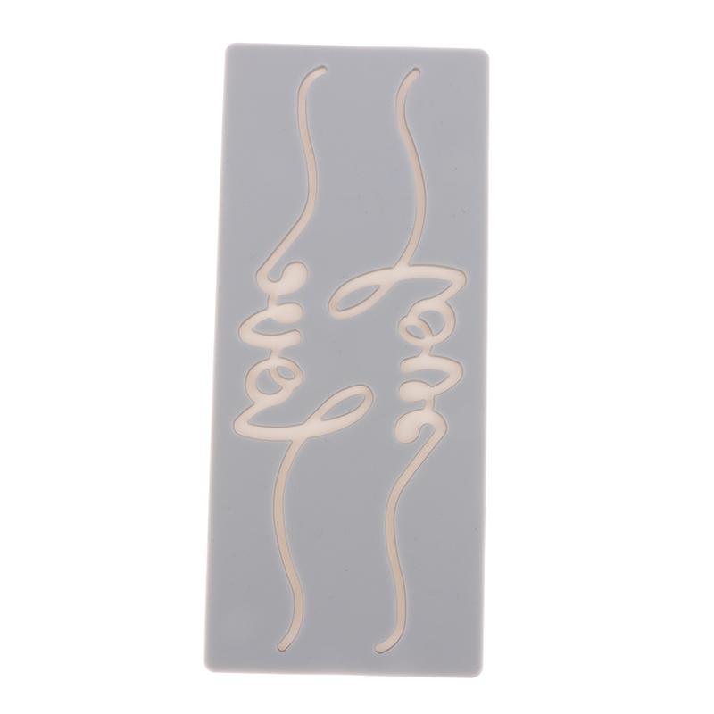 1 шт. силиконовый коврик с надписью «Любовь» для торта-помадки, мусса, шоколадного торта, силиконовый коврик для кружева, кухонные принадлежности «сделай сам», инструменты для выпечки