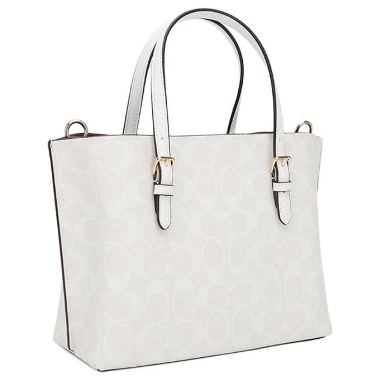 Coach Mollie Classic Allover Print Tote Bag Shopping Bag Shoulder Crossbody Bag Canvas And Leather Handbag 25 Women Tote C4250-IMRFF