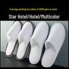 Anti-Slip Portable Thickened Disposable Slippers for Hotels, Inns, Beauty Salons, and Travel