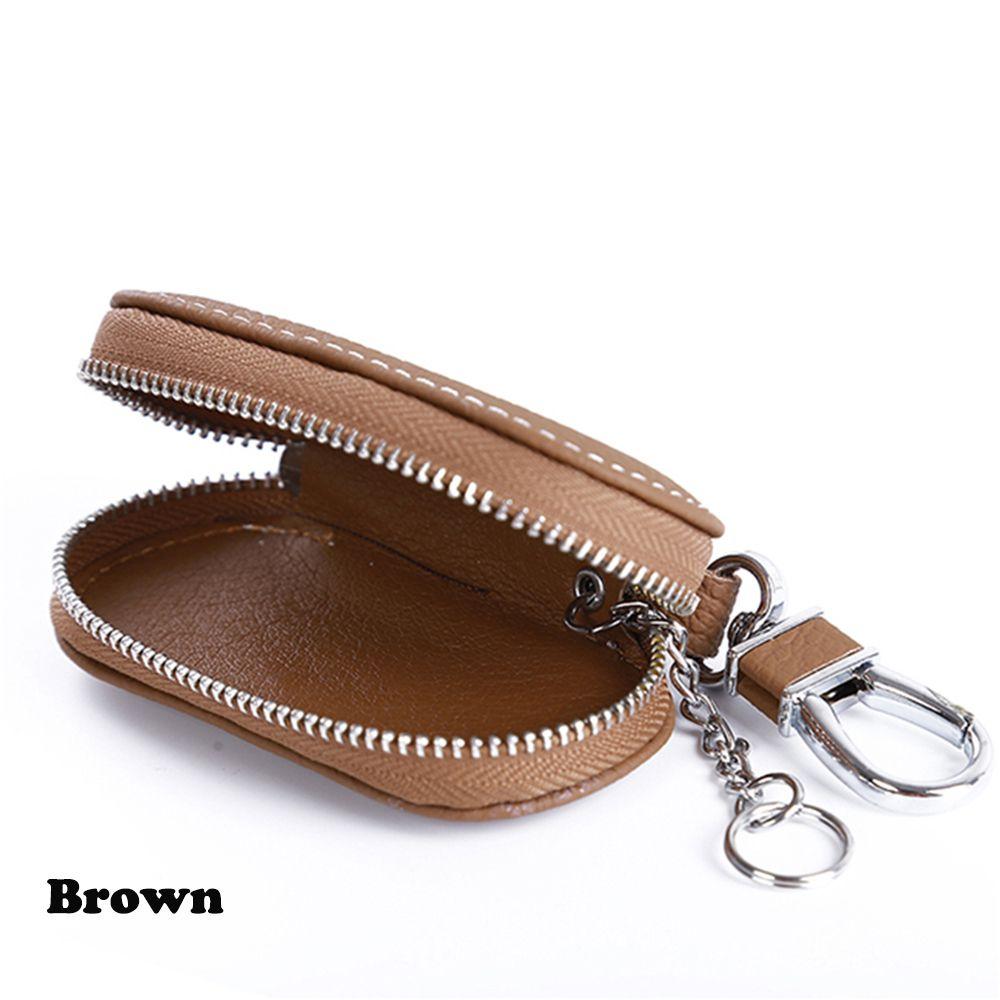 Водонепроницаемый Автомобильный Универсальный Кошелек для Монет Застежка-Молния Кожаный Чехол Чехол для Ключей Сумка для Ключей от Машины