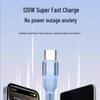 Кабель быстрой зарядки USB-C мощностью 120 Вт для телефонов Huawei, Vivo, Oppo, Honor 10A