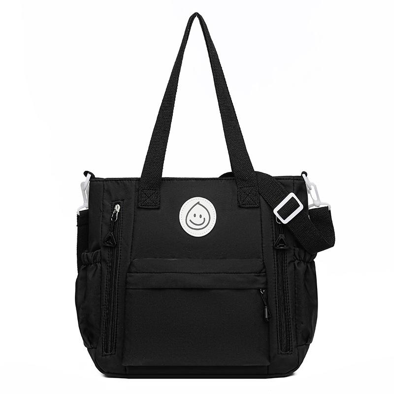 New Contrast Color Messenger Bag Large Capacity Tutoring Bag Casual All-match Ins Shoulder Bag Student Hand-held Commuting