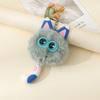 Милая плюшевая игрушка кошка кукла брелок пушистый мягкий аниме плюшевый брелок рюкзак сумка кулон прекрасный подарок