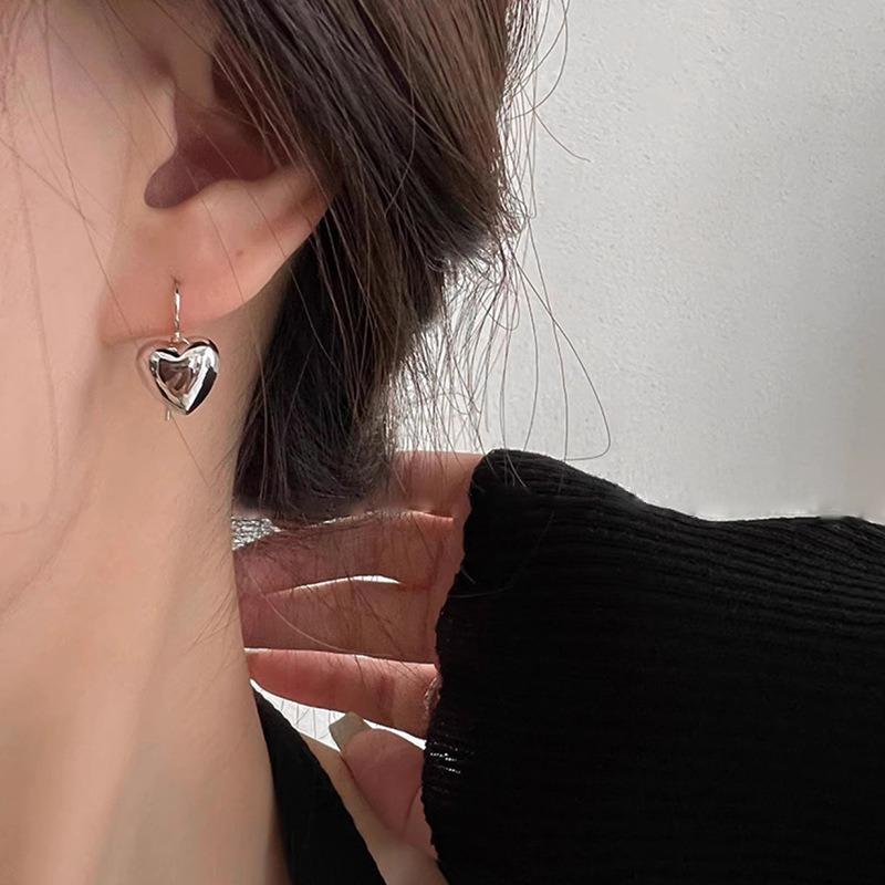 Иглы для ушей из стерлингового серебра S925, новые темпераментные простые и маленькие серьги-пусеты, женские серьги, серьги для пирсинга ушей, серьги, предотвращающие блокировку, ювелирные изделия