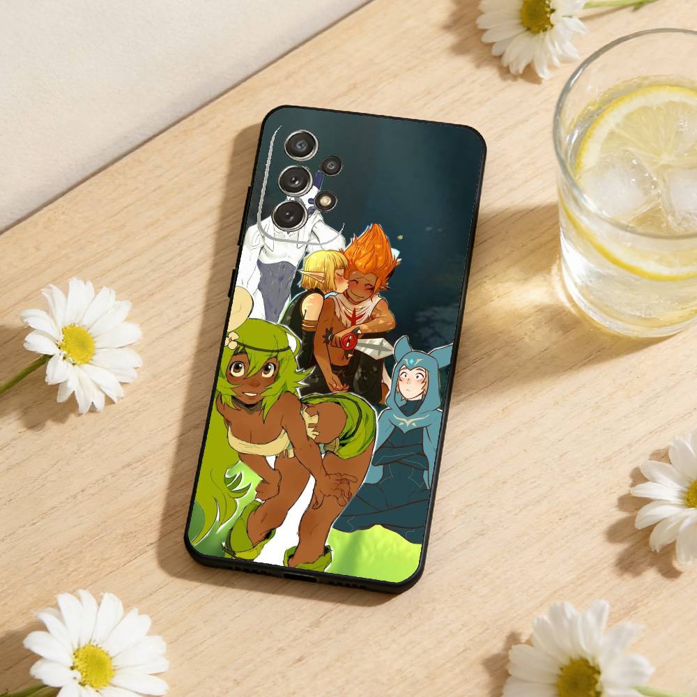 A-Приключенческие игры W-Wakfu Чехол для телефона для Samsung S26, S25, S24, S21, S22, S23, S30, Ultra, S20, Plus, Мягкий силиконовый черный чехол