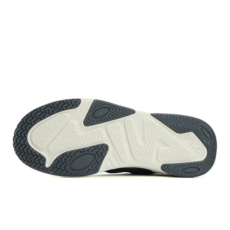 FILA MILANO Abrasion Resistant Lightweight Breathable Low top Skateboard Shoes Men's Fusion Gray/Black F12M623210FTA