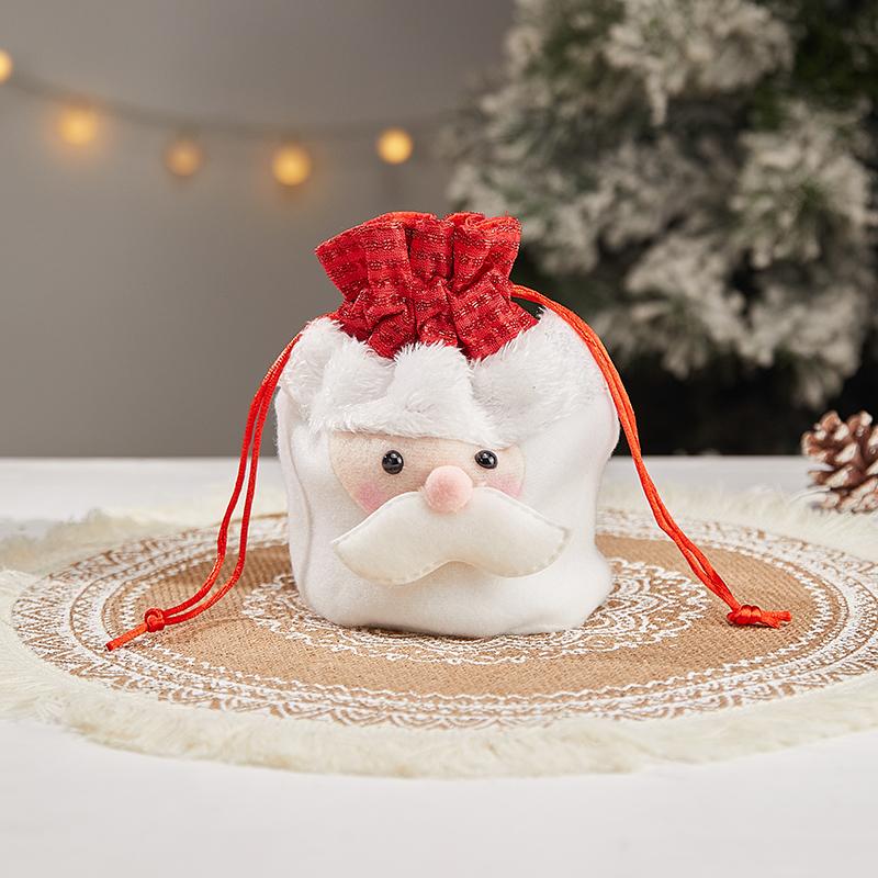 Рождественский подарочный пакет Канун Рождества Портативный пакет для яблок Пакет для конфет Безопасная коробка для упаковки фруктов Маленький подарочный пакет
