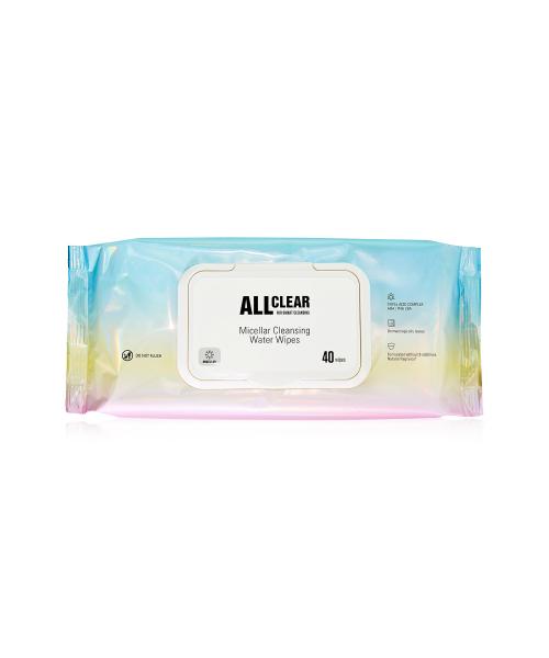 The Face Shop All Clear Micellar Cleansing Water Tissue 40 Sheets