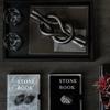 Геометрические узлы-переплетения Смоляные поделки Статуэтка Настольное украшение Креативное произведение искусства Скульптура Декор для эстетики комнаты