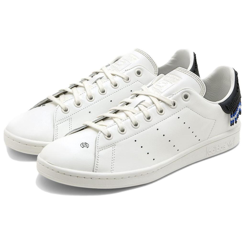 CLOT X Adidas Stan Smith Beaded Men Sneakers Cream Core-White Night-Navy JR0022