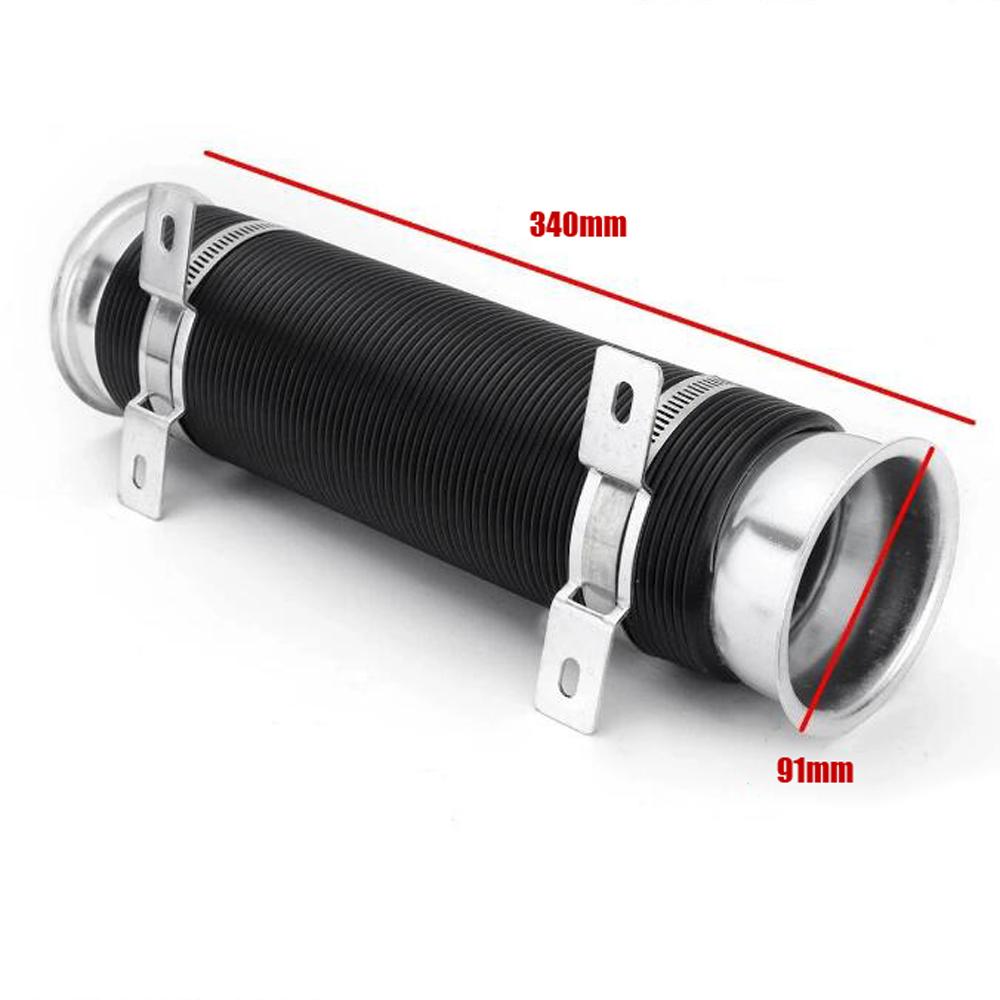 Cold Air Intake Tube 3 Inch76mm Inner Diameter Universal Flexible Duct Intake System Exhaust Hose