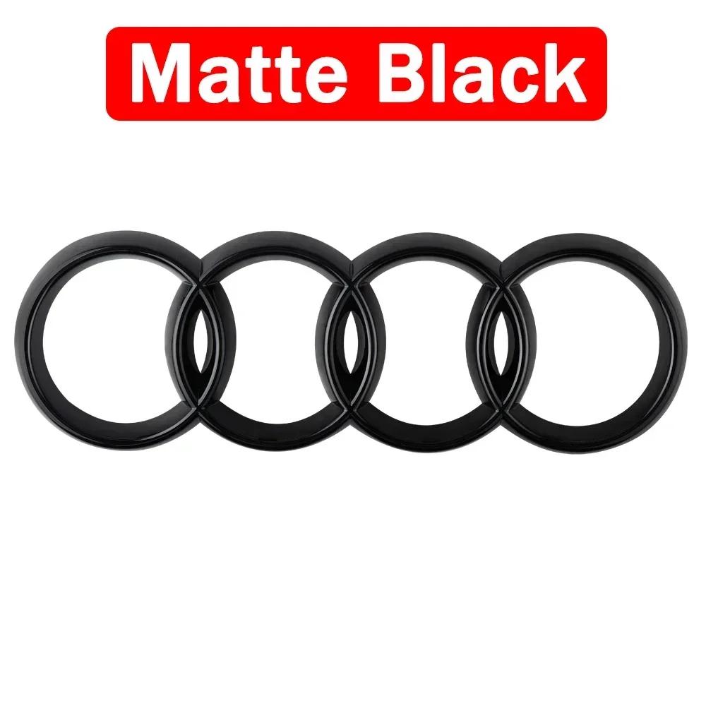 Car Front Grille Logo Replacement Sticker Rear Trunk Badge Decal For Audi A6 A3 A4 A5 A6 Q2L Q3 Q5 Q7 Q8 R8 S4 S8 S7 RS5 RS8 RS6