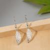 Серьги-листья Темпераментные, свежие и простые серьги-крючки в форме листа Литературные аксессуары Серьги Женский корейский выпуск