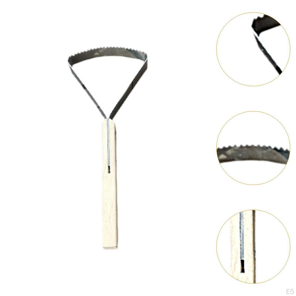 Ручной инструмент для скребка травы, прополки, удобная деревянная ручка, многофункциональный для сада