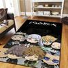 Black Clover Printed Carpet for Living Room Home Decor Sofas Birthday Present Christmas Gifts HE3